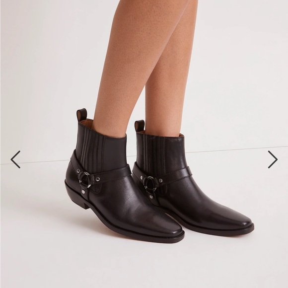 Madewell Santiago Western Ankle Boot - maple suede - Picture 4 of 5